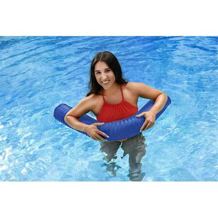 ENTRETENIMIENTO Deluxe Solid Pool Noodle, Bahama Blue EN3007885